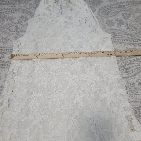 Krisa women's dress white Size Large, NWT - Picture 4 of 11